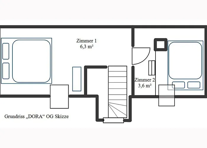 Omi-zingst - Haus Dora 別荘 ツィングシュト